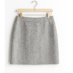 ✨🌟The Limited Herringbone Wool-Blend Skirt - Rare Find (NWOT)✨🌟